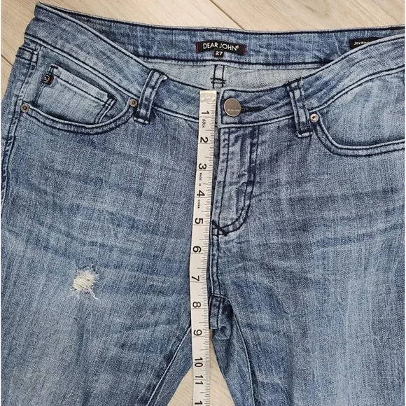 Dear John Women's Skinny Jeans - Classic Blue - Picture 11 of 12